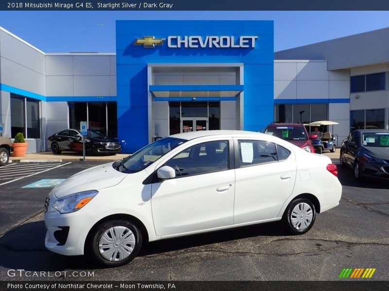 Front 3/4 View of 2018 Mirage G4 ES