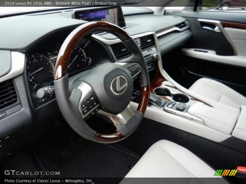 Front Seat of 2019 RX 350L AWD