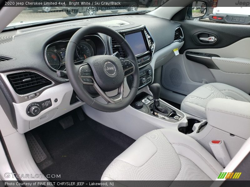  2020 Cherokee Limited 4x4 Ski Gray/Black Interior