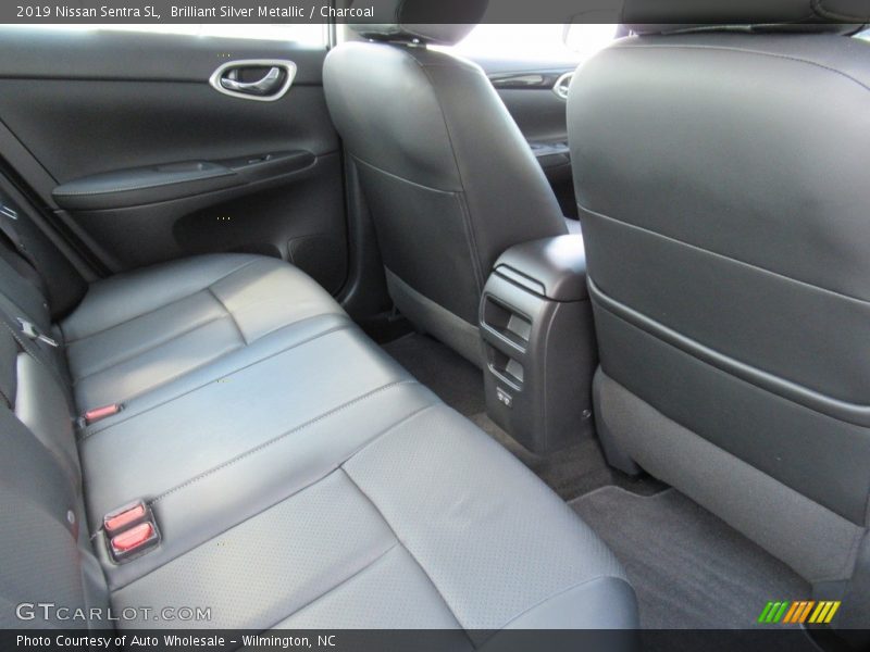 Brilliant Silver Metallic / Charcoal 2019 Nissan Sentra SL