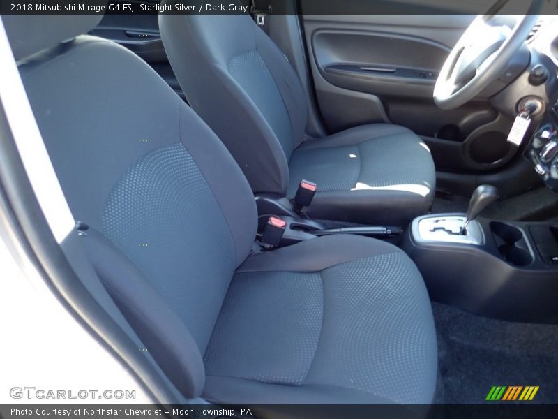 Front Seat of 2018 Mirage G4 ES