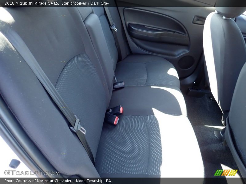 Starlight Silver / Dark Gray 2018 Mitsubishi Mirage G4 ES