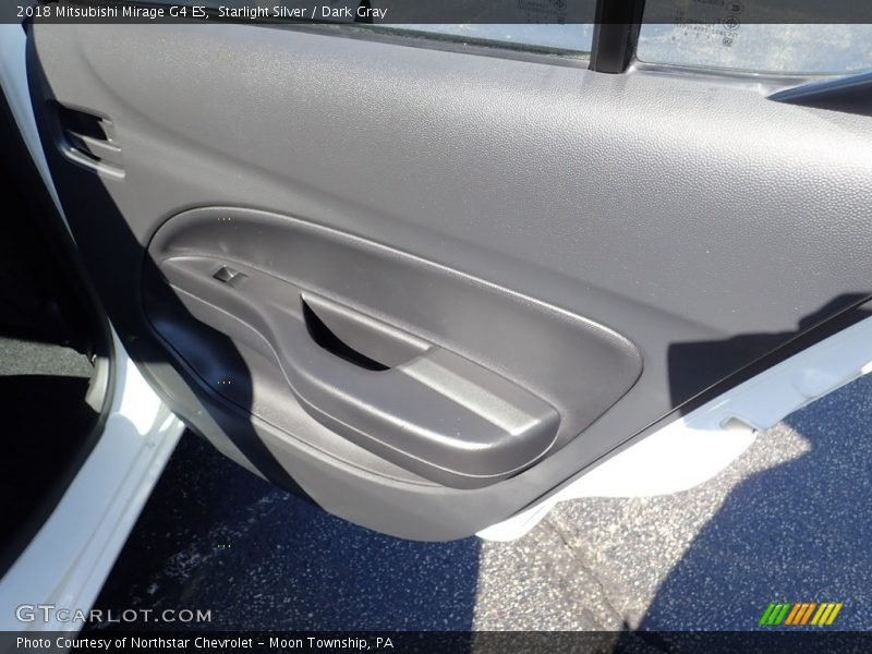 Starlight Silver / Dark Gray 2018 Mitsubishi Mirage G4 ES