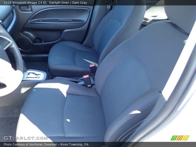 Starlight Silver / Dark Gray 2018 Mitsubishi Mirage G4 ES