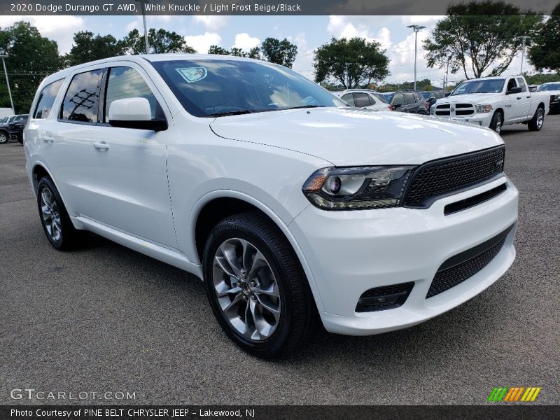 Front 3/4 View of 2020 Durango GT AWD