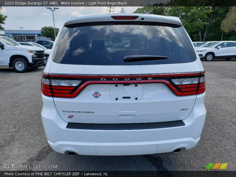 White Knuckle / Light Frost Beige/Black 2020 Dodge Durango GT AWD