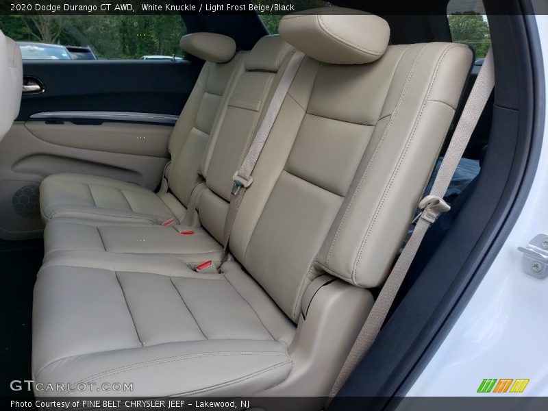 Rear Seat of 2020 Durango GT AWD