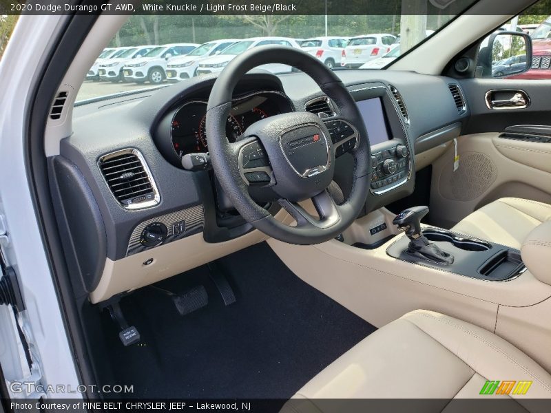  2020 Durango GT AWD Light Frost Beige/Black Interior