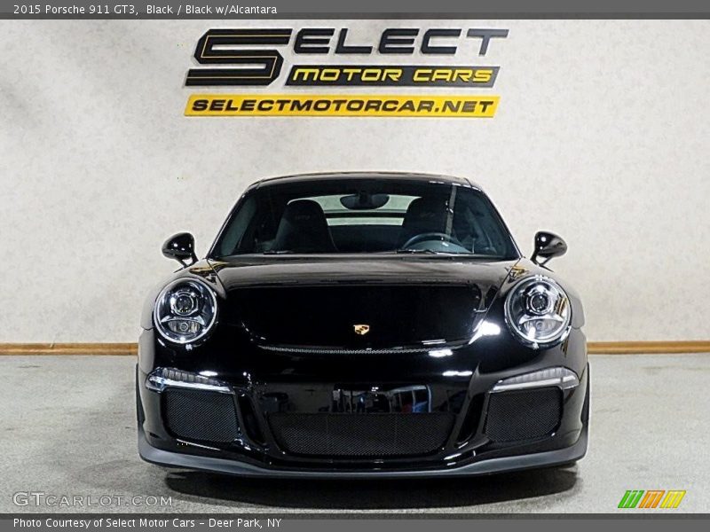 Black / Black w/Alcantara 2015 Porsche 911 GT3