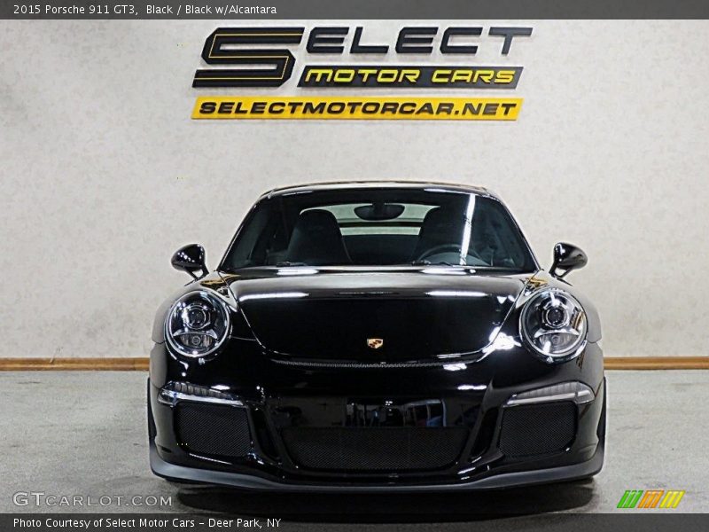 Black / Black w/Alcantara 2015 Porsche 911 GT3