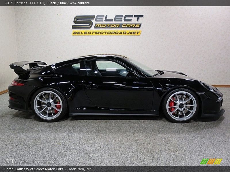Black / Black w/Alcantara 2015 Porsche 911 GT3