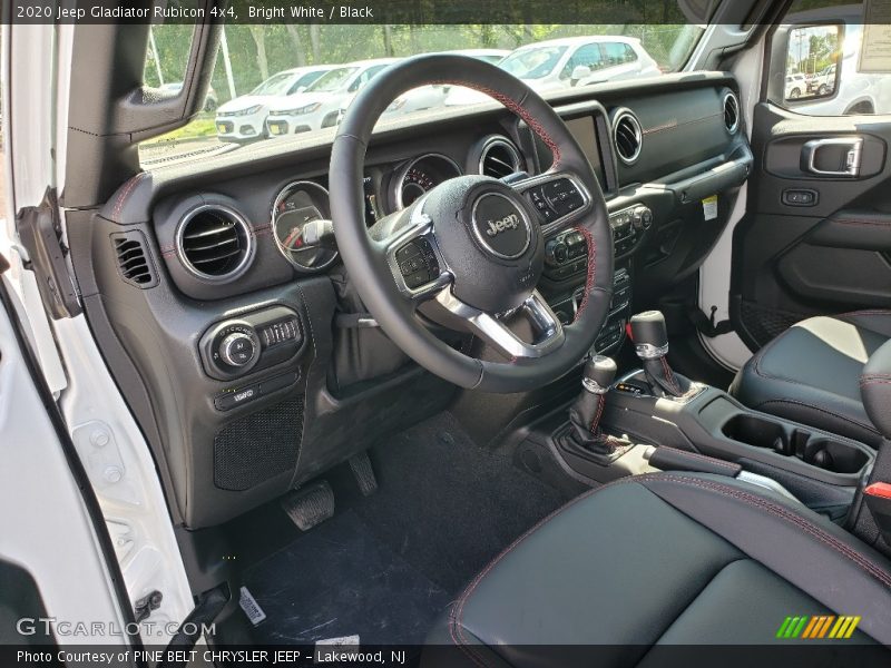 Bright White / Black 2020 Jeep Gladiator Rubicon 4x4