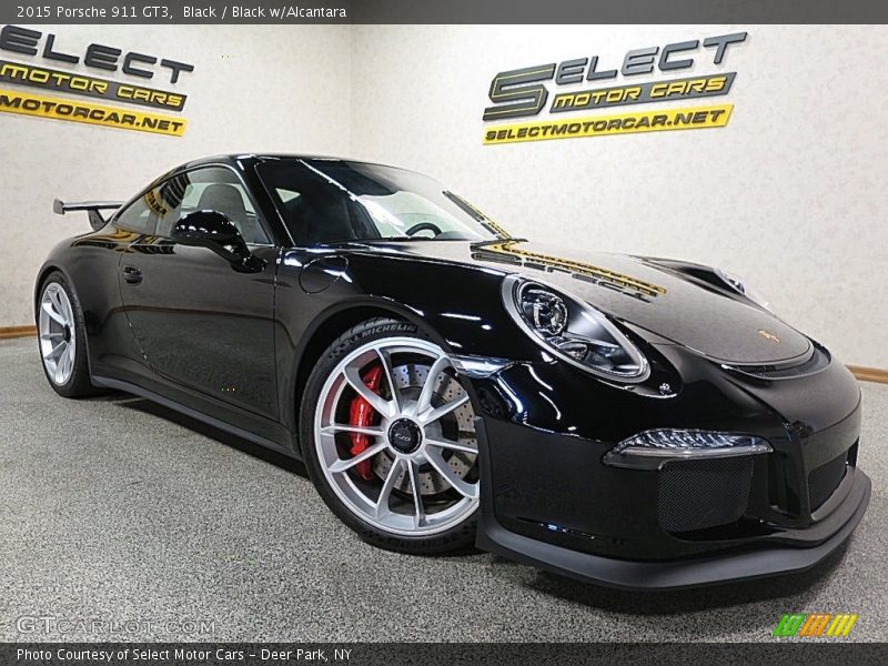 Black / Black w/Alcantara 2015 Porsche 911 GT3