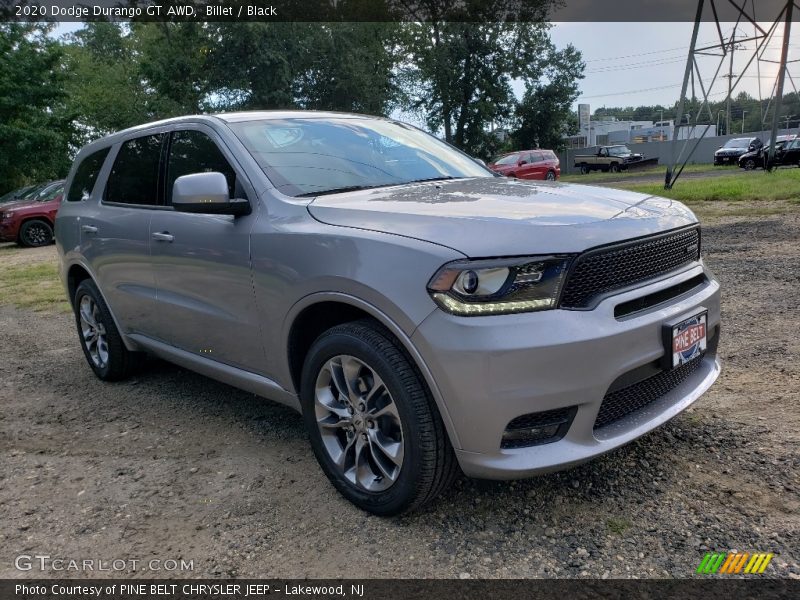 Billet / Black 2020 Dodge Durango GT AWD