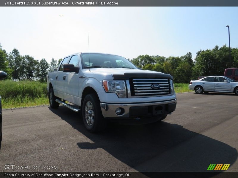 Oxford White / Pale Adobe 2011 Ford F150 XLT SuperCrew 4x4