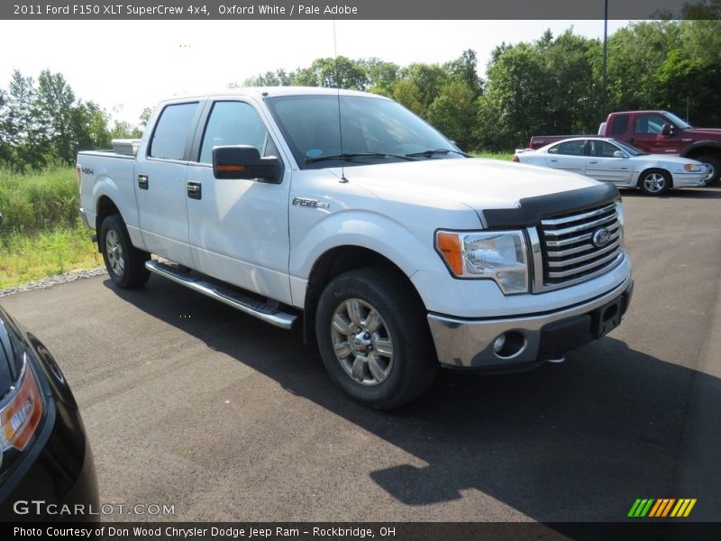 Oxford White / Pale Adobe 2011 Ford F150 XLT SuperCrew 4x4