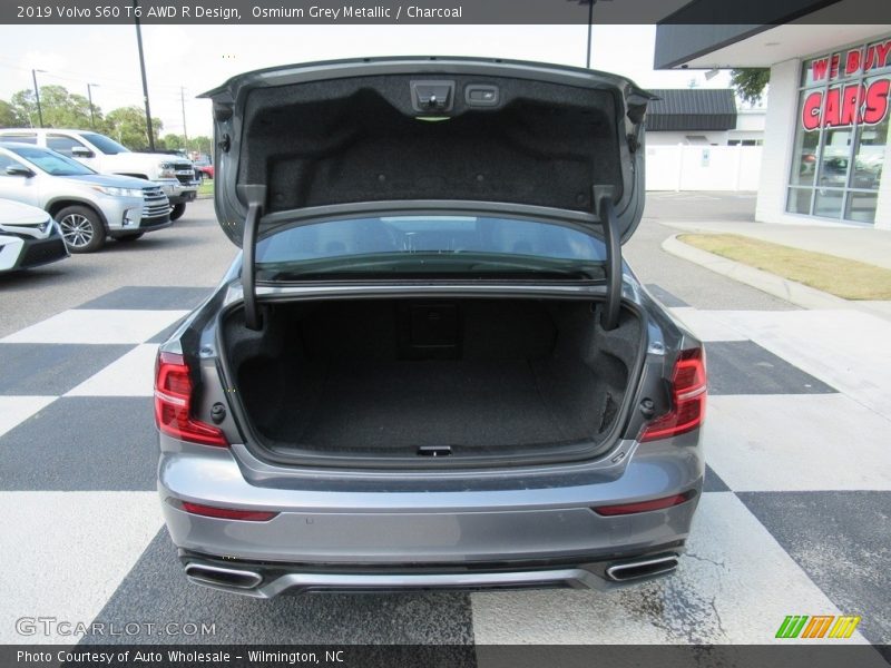 Osmium Grey Metallic / Charcoal 2019 Volvo S60 T6 AWD R Design