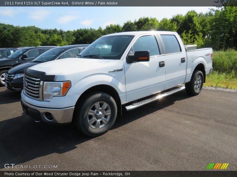 Oxford White / Pale Adobe 2011 Ford F150 XLT SuperCrew 4x4