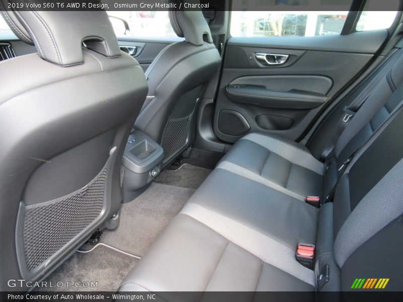 Rear Seat of 2019 S60 T6 AWD R Design