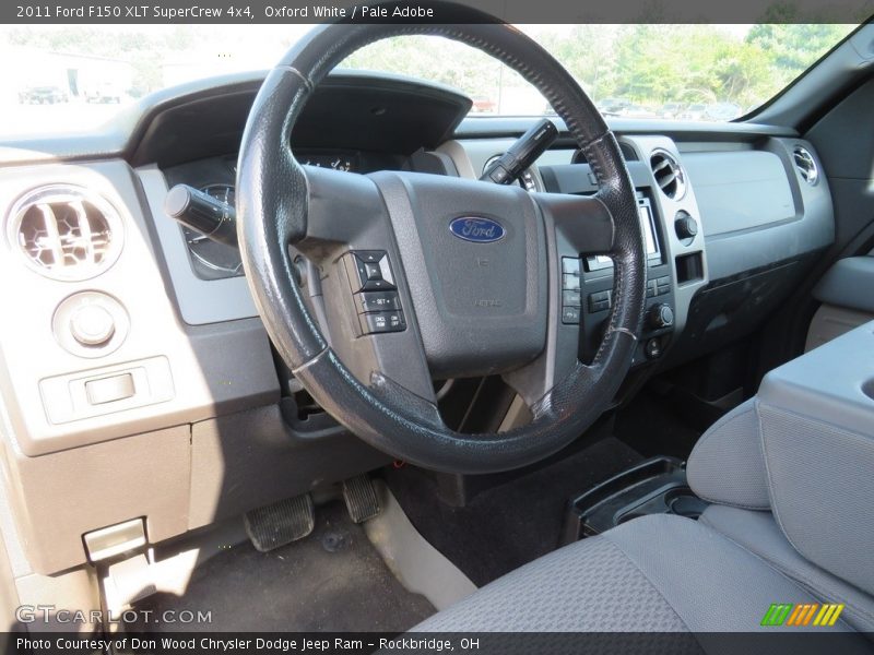 Oxford White / Pale Adobe 2011 Ford F150 XLT SuperCrew 4x4