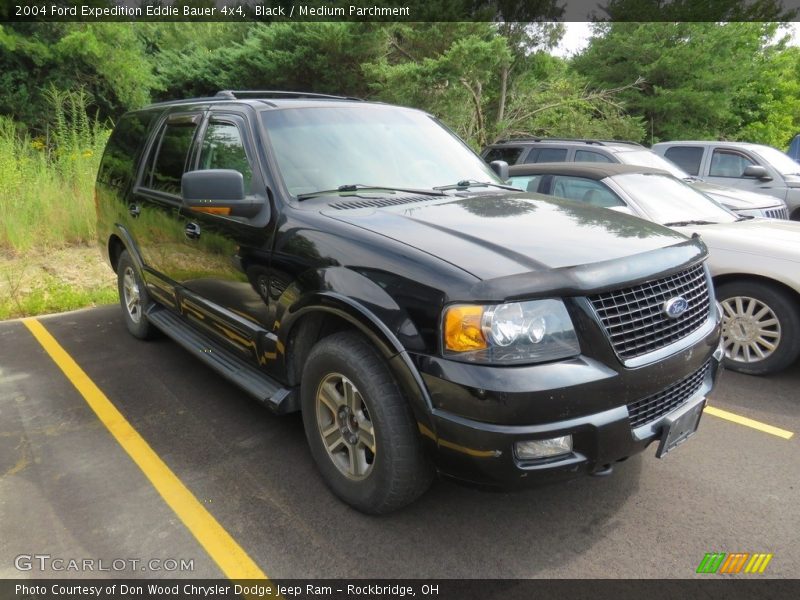 Black / Medium Parchment 2004 Ford Expedition Eddie Bauer 4x4