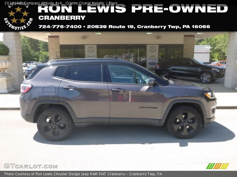 Granite Crystal Metallic / Black 2019 Jeep Compass Altitude 4x4