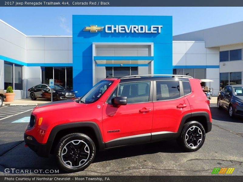 Colorado Red / Black 2017 Jeep Renegade Trailhawk 4x4