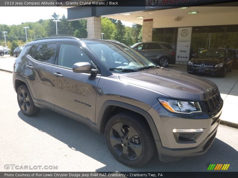 Granite Crystal Metallic / Black 2019 Jeep Compass Altitude 4x4