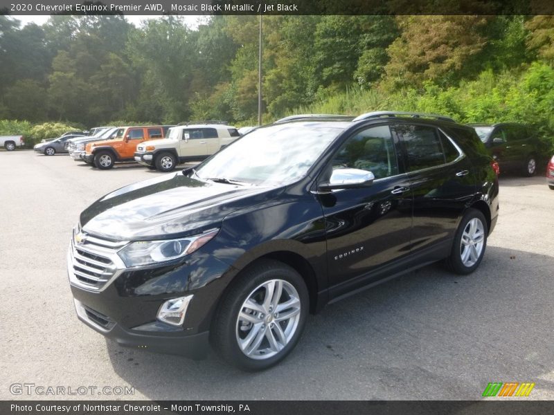 Mosaic Black Metallic / Jet Black 2020 Chevrolet Equinox Premier AWD