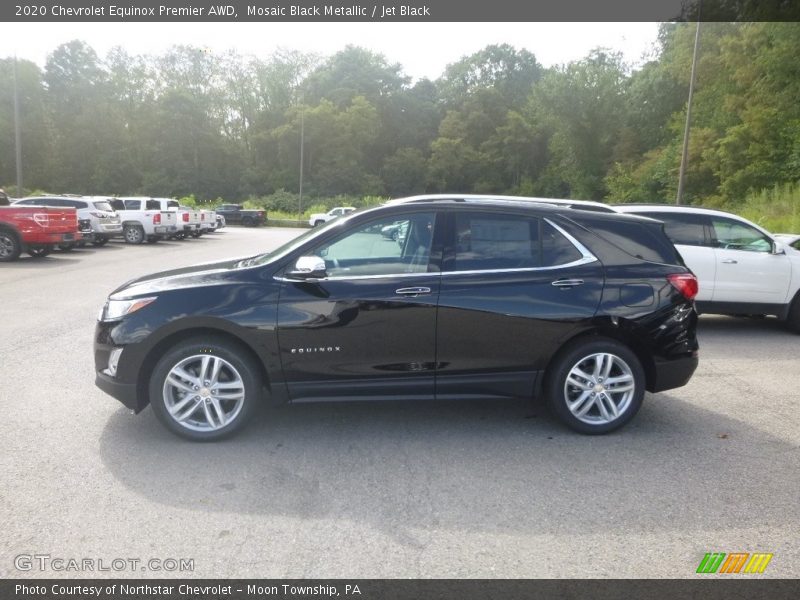 Mosaic Black Metallic / Jet Black 2020 Chevrolet Equinox Premier AWD