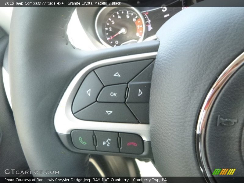 Granite Crystal Metallic / Black 2019 Jeep Compass Altitude 4x4