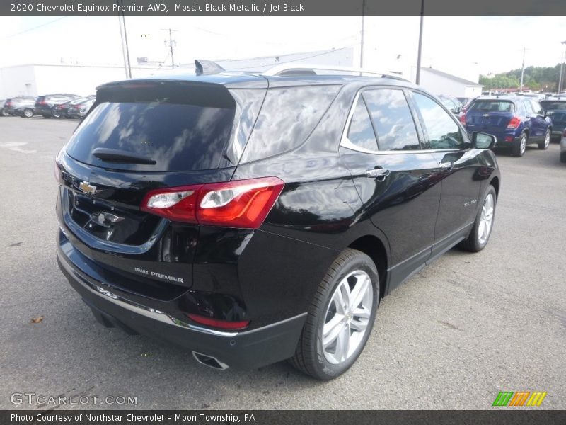 Mosaic Black Metallic / Jet Black 2020 Chevrolet Equinox Premier AWD