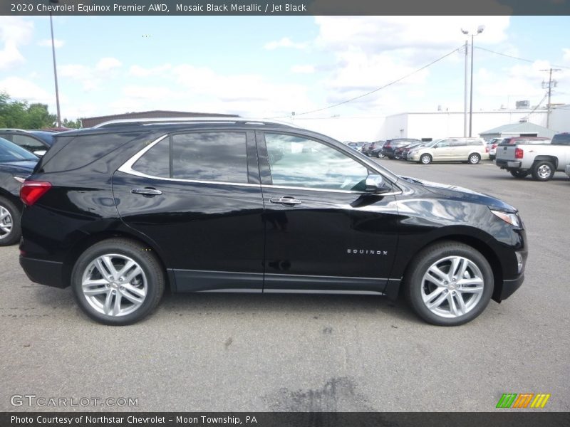 Mosaic Black Metallic / Jet Black 2020 Chevrolet Equinox Premier AWD
