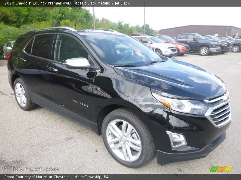 Mosaic Black Metallic / Jet Black 2020 Chevrolet Equinox Premier AWD
