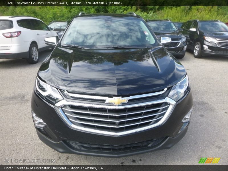 Mosaic Black Metallic / Jet Black 2020 Chevrolet Equinox Premier AWD