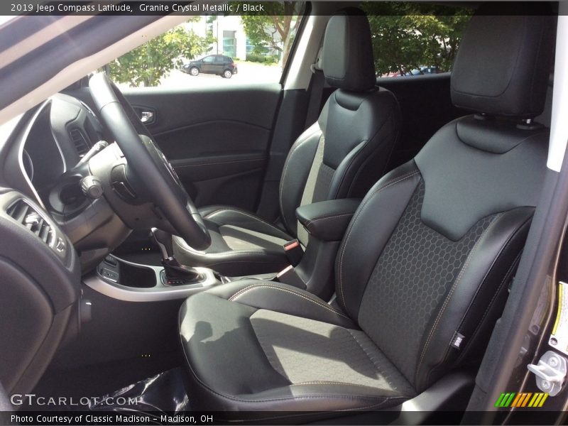 Granite Crystal Metallic / Black 2019 Jeep Compass Latitude