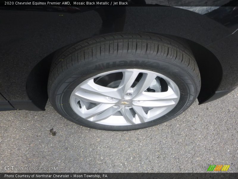 Mosaic Black Metallic / Jet Black 2020 Chevrolet Equinox Premier AWD