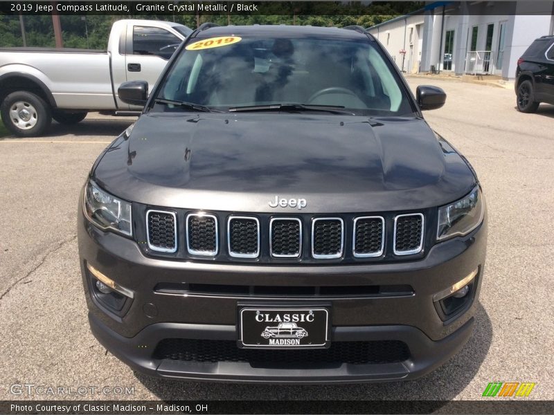 Granite Crystal Metallic / Black 2019 Jeep Compass Latitude