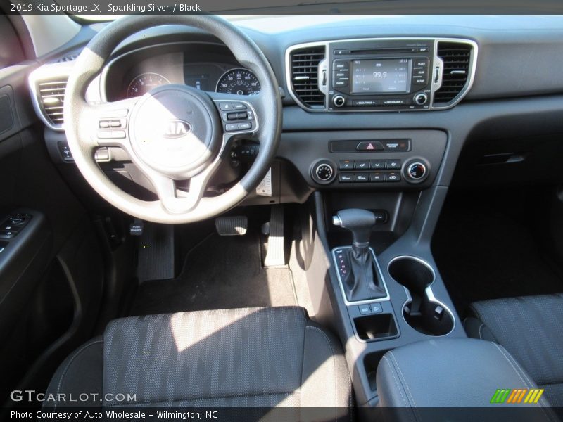 Sparkling Silver / Black 2019 Kia Sportage LX