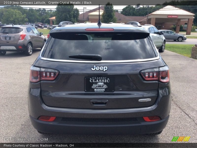 Granite Crystal Metallic / Black 2019 Jeep Compass Latitude