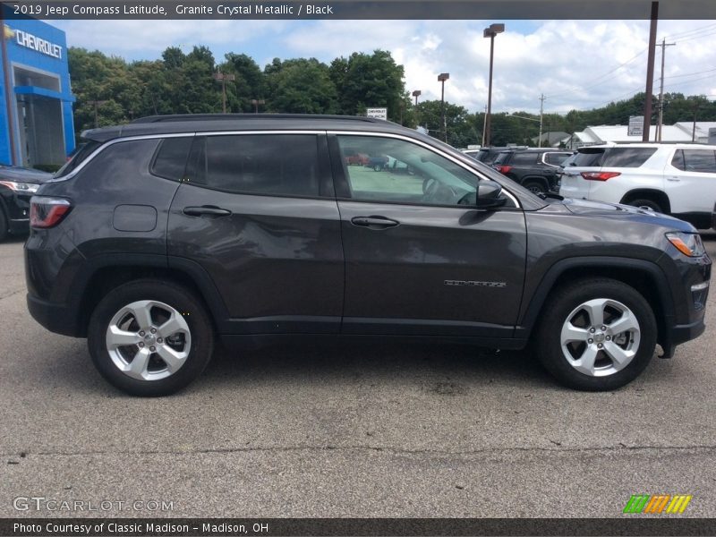 Granite Crystal Metallic / Black 2019 Jeep Compass Latitude
