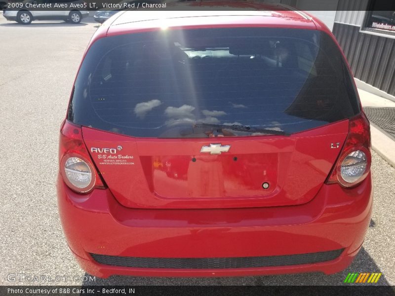 Victory Red / Charcoal 2009 Chevrolet Aveo Aveo5 LT