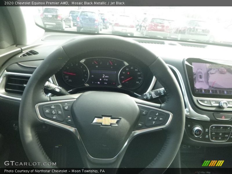 Mosaic Black Metallic / Jet Black 2020 Chevrolet Equinox Premier AWD