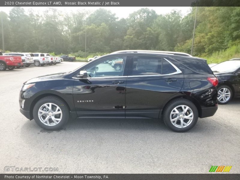 Mosaic Black Metallic / Jet Black 2020 Chevrolet Equinox LT AWD