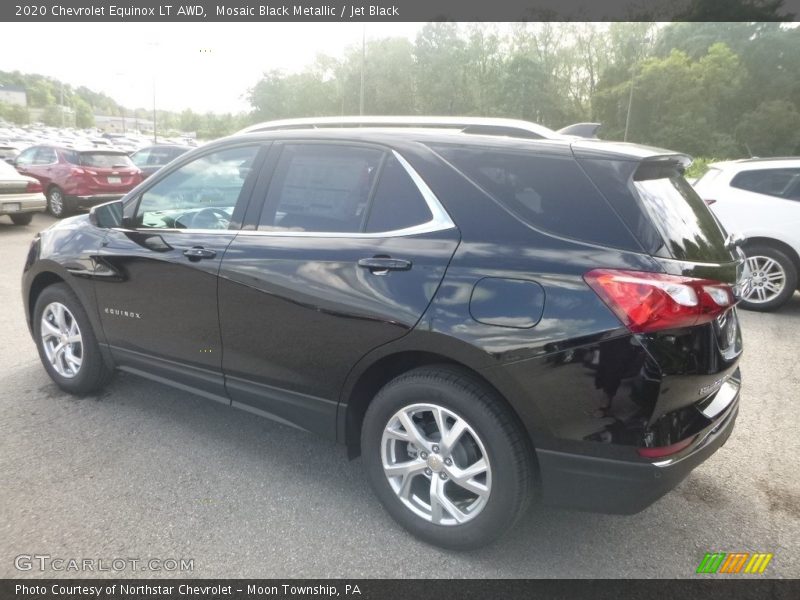 Mosaic Black Metallic / Jet Black 2020 Chevrolet Equinox LT AWD