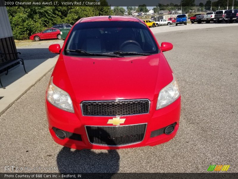 Victory Red / Charcoal 2009 Chevrolet Aveo Aveo5 LT