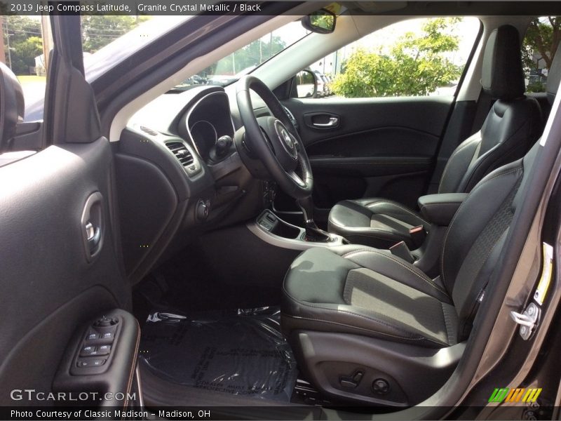 Granite Crystal Metallic / Black 2019 Jeep Compass Latitude