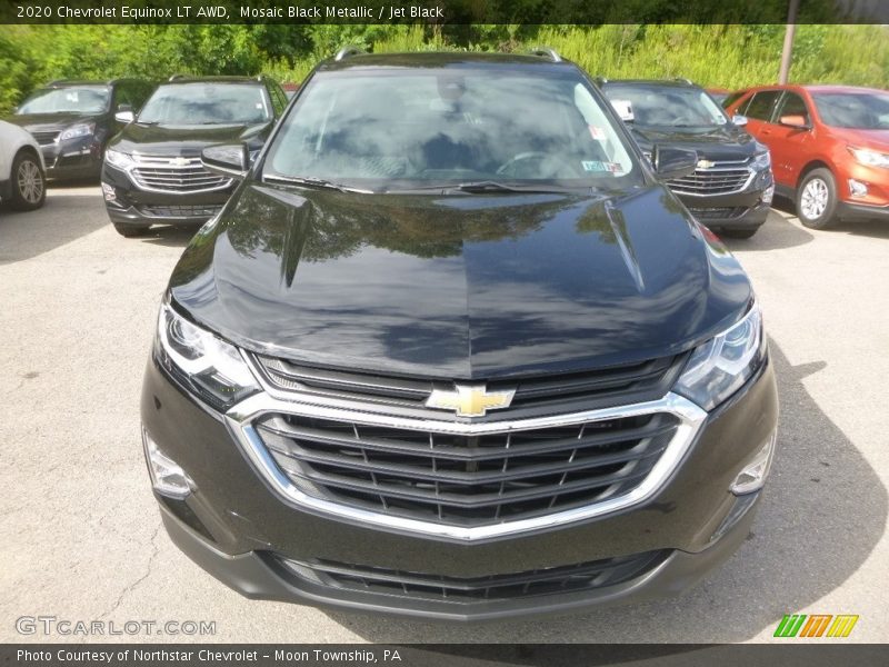 Mosaic Black Metallic / Jet Black 2020 Chevrolet Equinox LT AWD