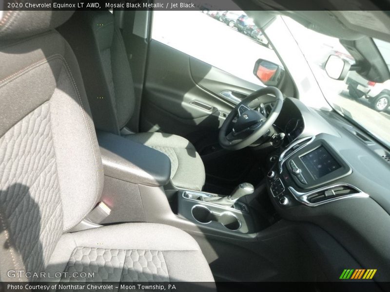 Mosaic Black Metallic / Jet Black 2020 Chevrolet Equinox LT AWD