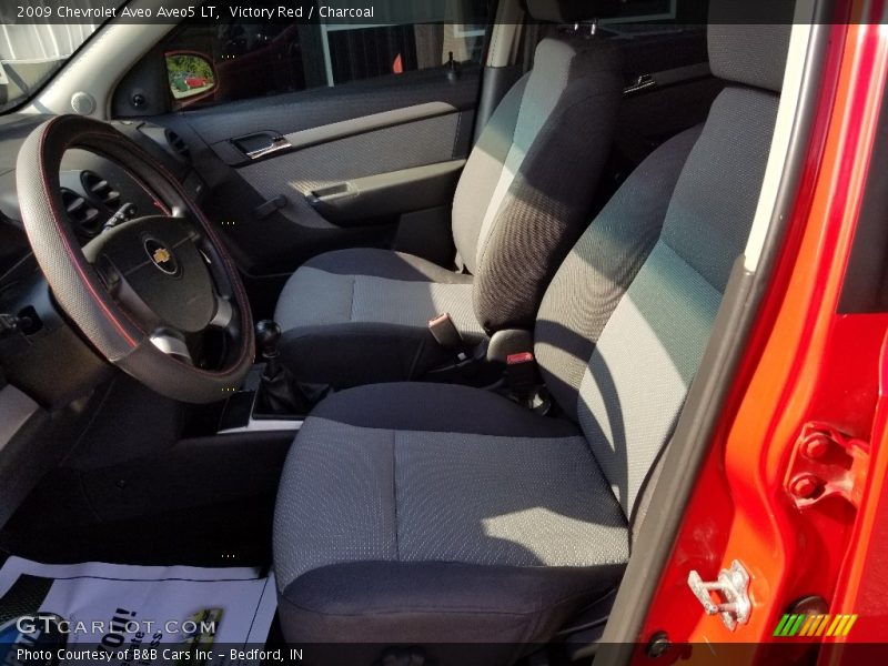 Victory Red / Charcoal 2009 Chevrolet Aveo Aveo5 LT